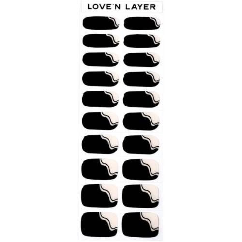 Love'n Layer French Swirl Black