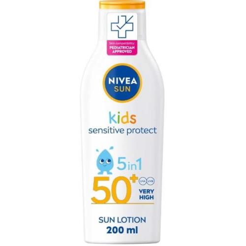 NIVEA SUN Kids Sensitive Protect Sun Lotion SPF50+ 200 ml