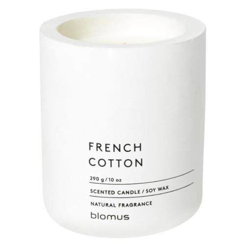 blomus Scented Candle Lily White French Cotton 290 g