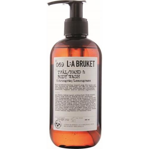 L:a Bruket Hand & Body Wash Lemongrass 240 ml