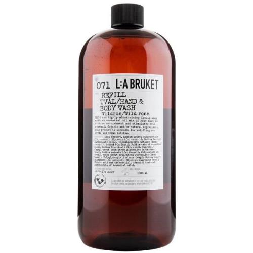 L:a Bruket Refill Flytande Tvål Vildros 1000 ml