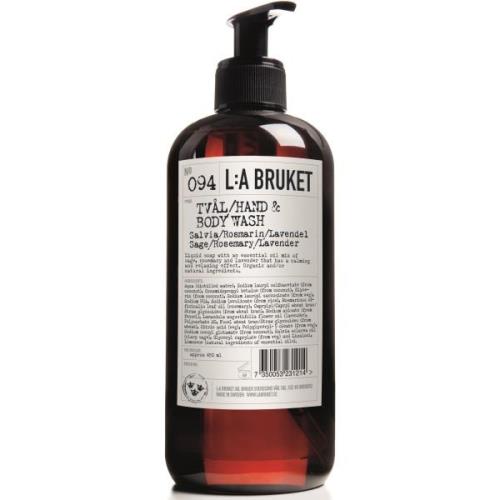 L:a Bruket Hand & Body Wash Sage, Rosemary & Lavender 450 ml