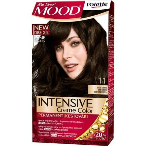 Schwarzkopf MOOD Intensive Creme Color 11 Black Brown