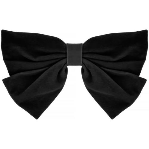 By Lyko Velvet Bow Hairclip Midnight Black