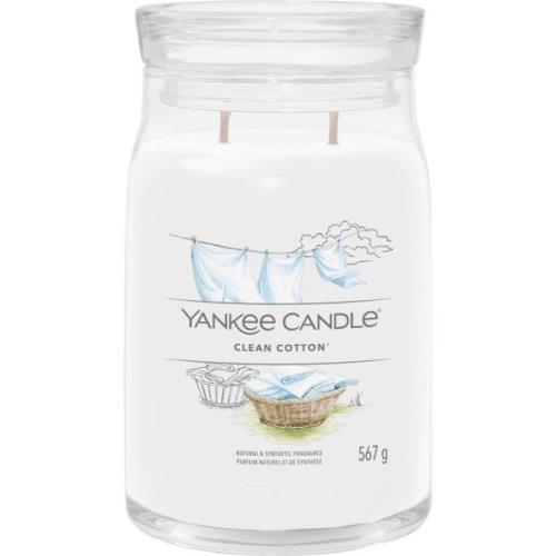 Yankee Candle Clean Cotton Signature Jar Large