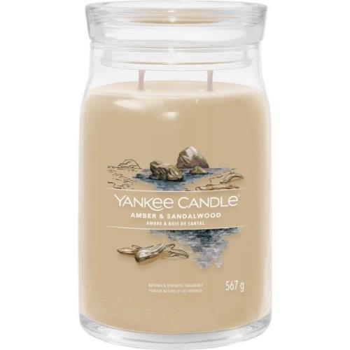 Yankee Candle Amber & Sandalwood Signature Jar Large