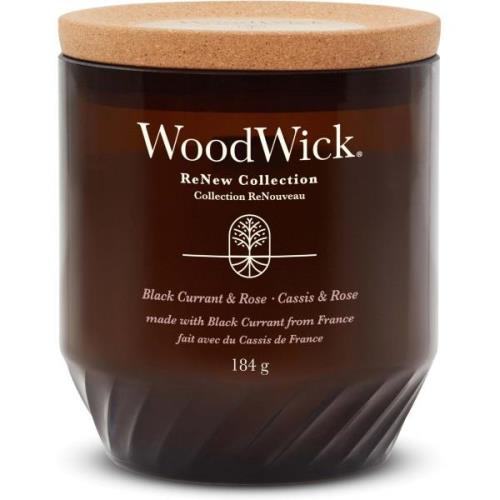 WoodWick Black Currant & Rose Renew Candle Medium