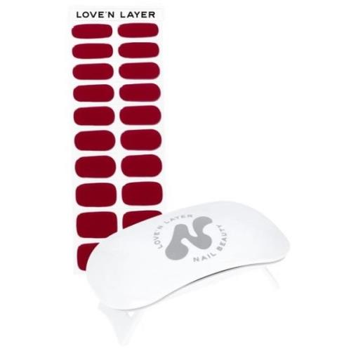 Love'n Layer Startkit Hand Burgundy Red