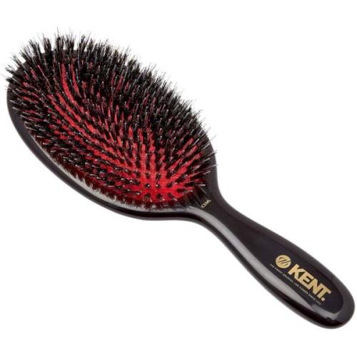 Kent Brushes Classic Shine Large Black Porcupine Mixed Bristle Ha