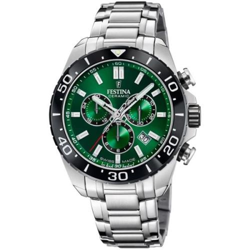 Festina Ceramic Chrono Swiss Made F20042/3