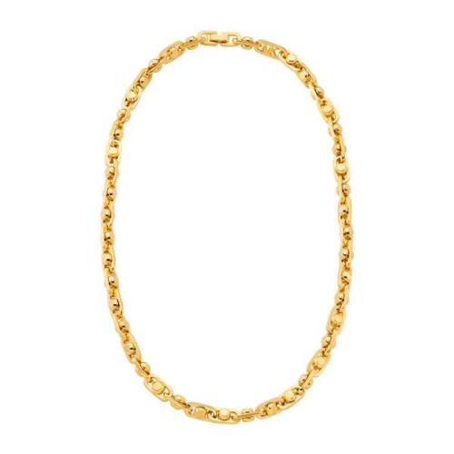 Michael Kors Premium Necklace Halskette Brass Goldplated MKJ835600710