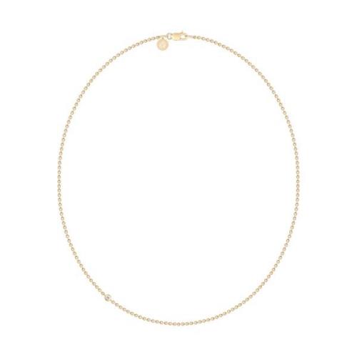 Julie Sandlau Anchor Chain Halskette 22 kt. Silber vergoldet NL549-50