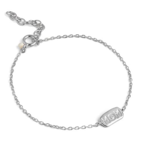 Enamel Mom Armband Silber B132S