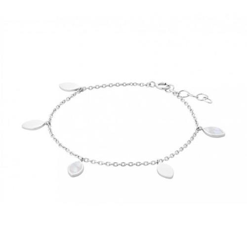 Pernille Corydon Flake Armband Silber b-389-s