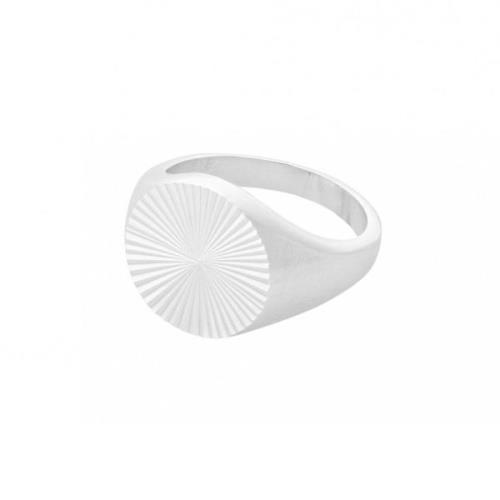 Pernille Corydon Ocean Star Signet Ring Silber r-284-s