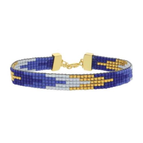 Nuni Copenhagen Monika Armband 18 kt. Silber Vergoldet A3015-Blue