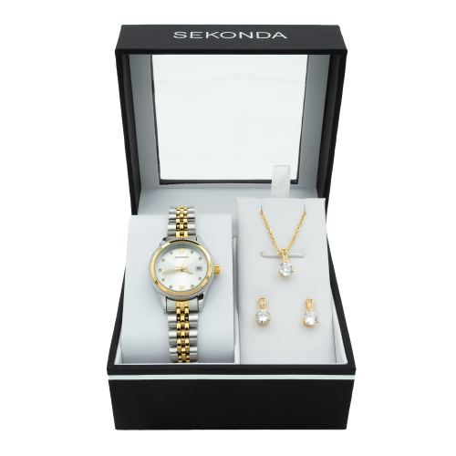 Sekonda Geschenkset Silber/Gold 2674G.76