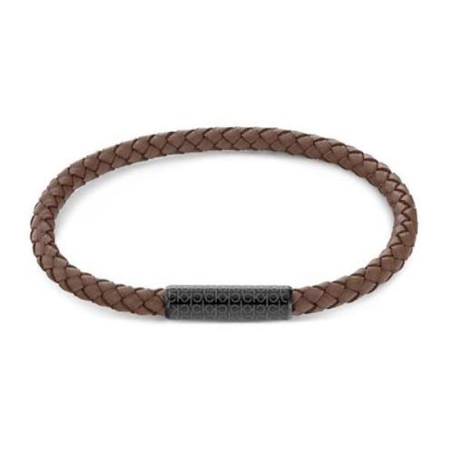 Calvin Klein BRAIDED Armband Leder 35000103