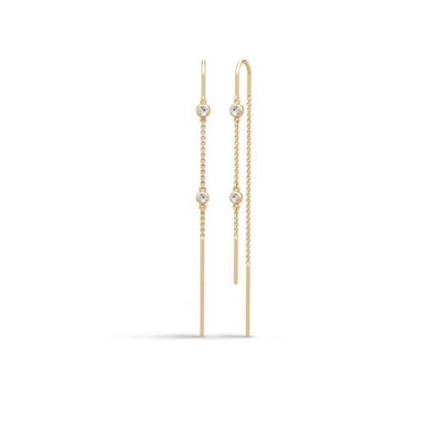 Julie Sandlau Grace Chain Earring Ohrringe 22 kt. HKS775GDCZ