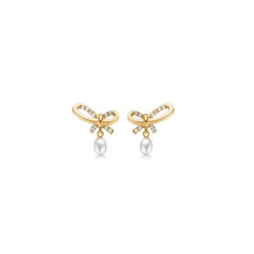 Mads Z Miss Butterfly Ohrringe 14 kt. Gold 0,06 ct. 1513030