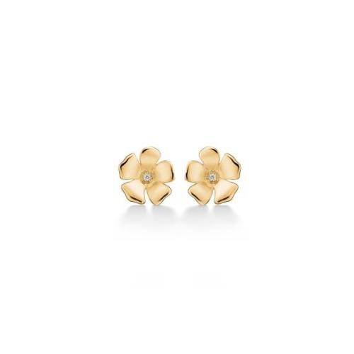 Mads Z Fleur Ohrringe 14 kt. Gold 0,01 ct. 1511106