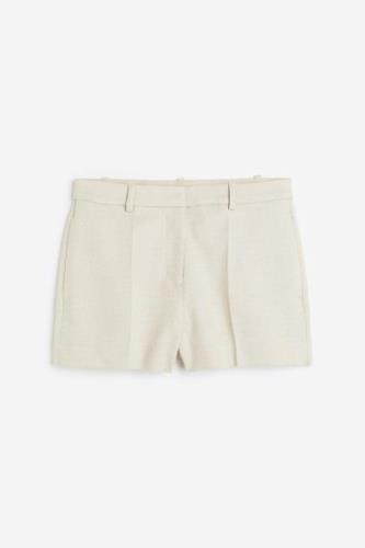H&M City-Shorts Hellbeige in Größe 44. Farbe: Light beige