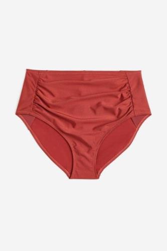 H&M Bikinihose Shaping Rot, Bikini-Unterteil in Größe 36. Farbe: Red