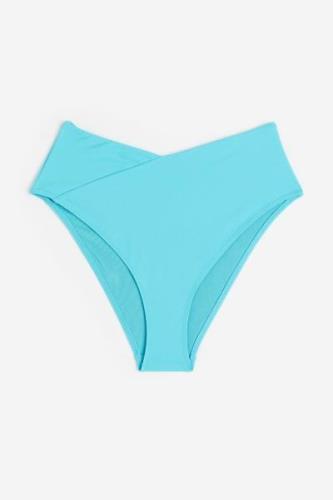 H&M Bikinihose Brazilian Türkis, Bikini-Unterteil in Größe 34. Farbe: ...