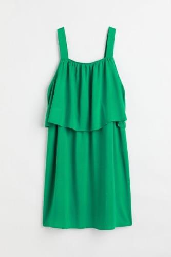 H&M MAMA Stillkleid aus Viskose Grün, Kleider in Größe XXL. Farbe: Gre...