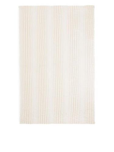 Arket Metallic-striped Sarong White/gold, Strandkleidung in Größe 185x...