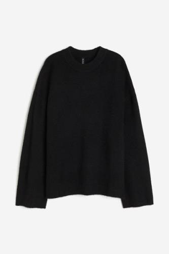 H&M Pullover Schwarz in Größe XXS. Farbe: Black
