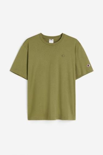 Champion Crewneck T-shirt Capulet Olive in Größe L