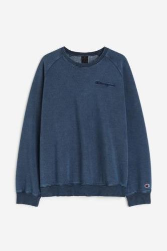 Champion Crewneck Sweatshirt Navy Blazer, Sweatshirts in Größe S