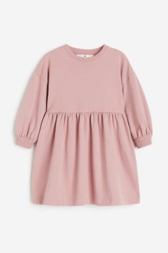 H&M Oversized Sweatkleid Rosa, Kleider in Größe 122/128. Farbe: Pink