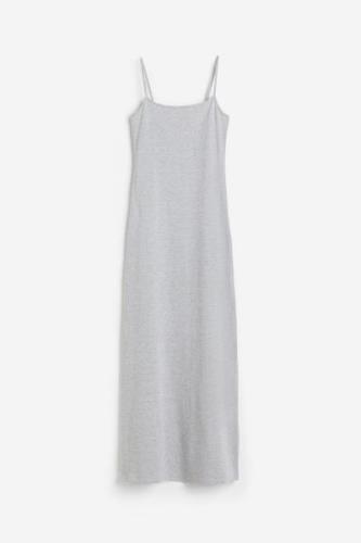 H&M Bodycon-Kleid aus Jersey Hellgraumeliert, Alltagskleider in Größe ...