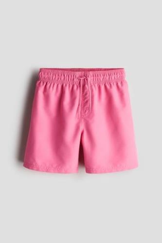H&M Badeshorts Rosa in Größe 134/140. Farbe: Pink