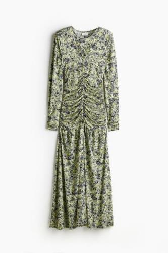 Gestuz Minulygz Long Sleeve Dress Green Floral Multi, Alltagskleider i...