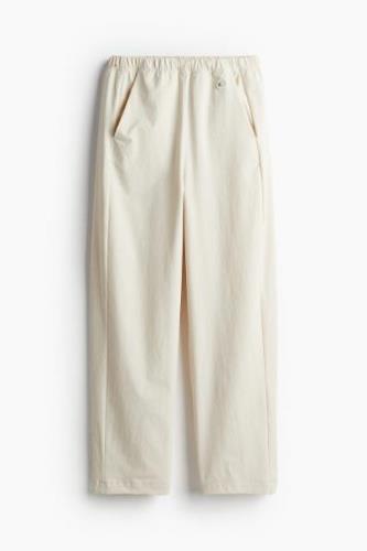 Champion Wide Leg Pants Whitecap Gray, Chinohosen in Größe XS