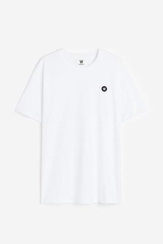 Double A By Wood Ace Badge T-shirt White in Größe L