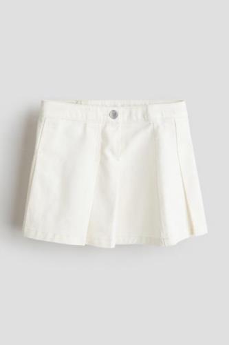 H&M Faltenrock Weiß, Röcke in Größe 110. Farbe: White