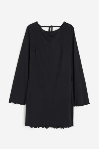 H&M Kurzes Strandkleid Schwarz, Strandkleidung in Größe S. Farbe: Blac...