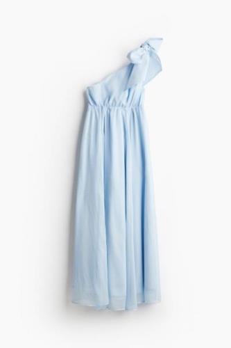 H&M MAMA One-Shoulder-Kleid Hellblau, Kleider in Größe XXL. Farbe: Lig...