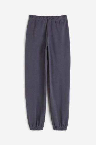 H&M Joggpants aus Baumwollmix Dunkelgrau, Jogginghosen in Größe XS. Fa...