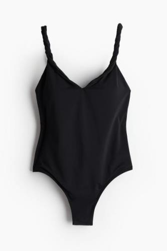 H&M Schwarz, Badeanzüge in Größe 38. Farbe: Black