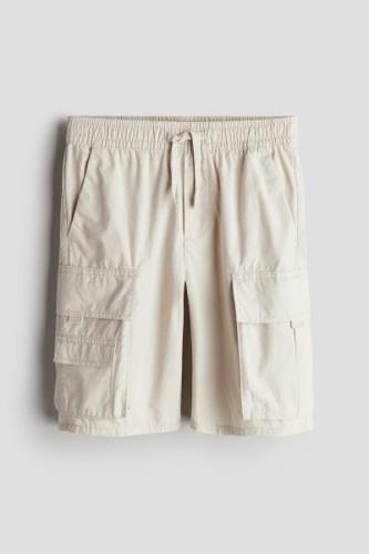 H&M Cargoshorts in Größe 170. Farbe: Light beige