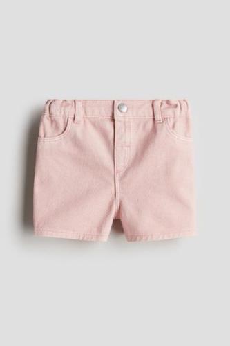 H&M Jeansshorts Hellrosa in Größe 86. Farbe: Light pink