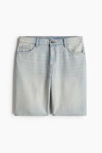 H&M Low Denim Shorts Denimblau in Größe 40. Farbe: blue