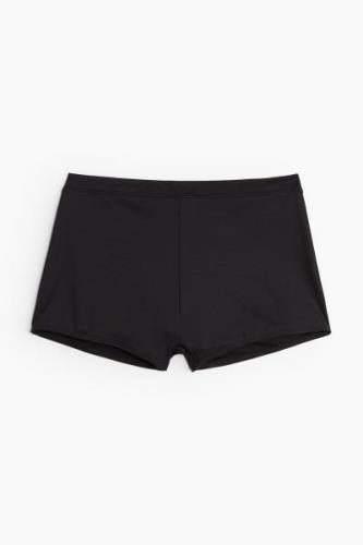 H&M Sport-Bikinihose Shortie Schwarz, Bikini-Unterteil in Größe M. Far...