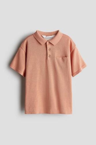 H&M Poloshirt aus Seidenmischung, T-Shirts & Tops in Größe 110/116. Fa...