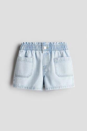 H&M Jeansshorts Loose Fit Helles Denimblau in Größe 92. Farbe: Light d...